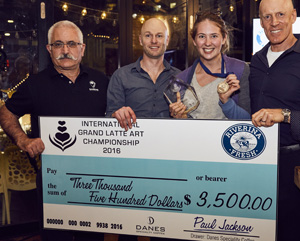 International Grand Latte Art Championship award money